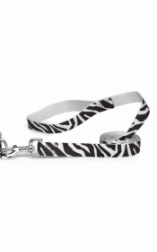 Casual Canine Zebra Flat Dog Leash
