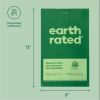 Eco-Friendly Unscented Dog Waste Bags By Earth Rated