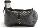 Nandog Quilted Vegan Leather Dog Car Seat