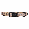 Flat Dog Collars by Sassy Woof - Verano Adjustable Collection