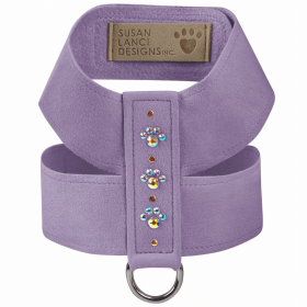 Susan Lanci Designs Crystal Paws Tinkie Dog Harness (Color: French Lavender, size: XS)