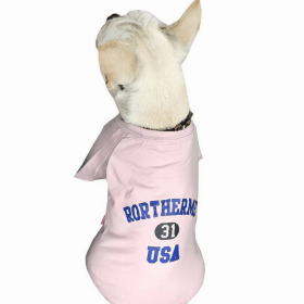 USA - Matching Pet and Owner Clothing Set (Color: Pink, size: 2XL)
