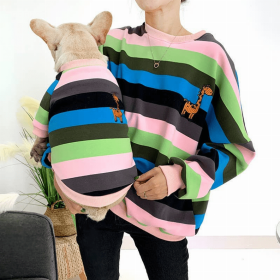 Giraffe Stripe - Matching Pet and Owner Clothing Set (Color: Multi, size: XL)