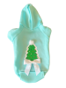 Quilted Christmas Tree Dog Hoodie