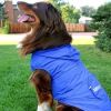 Blue Waterproof Packable Dog Raincoat