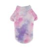 Pink & Purple Tie-Dye Soft Plush Dog Sweater Pullover