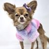Pink & Purple Tie-Dye Soft Plush Dog Sweater Pullover