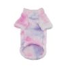 Pink & Purple Tie-Dye Soft Plush Dog Sweater Pullover