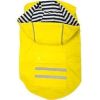 Yellow Dog Slicker Raincoat with Striped Lining